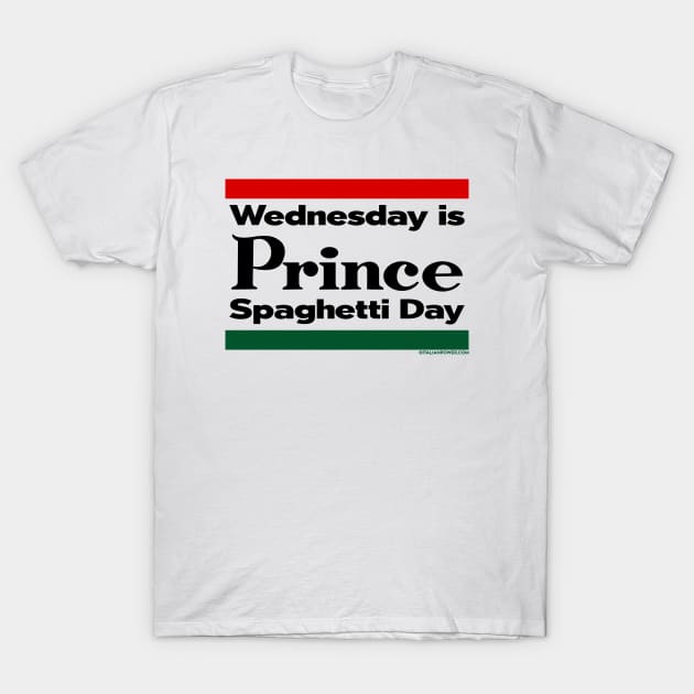 Retro revival wednesday is prince spaghetti day italian american